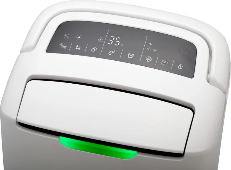 Umidificator si purificator 2in1 Wood's AD30G, 120 m², 5 viteze, 26 l/24 h, Hidrostat, 52 dB, IP21, Alb