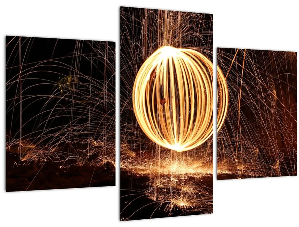 Tablou - Desenat de lumină (90x60 cm)