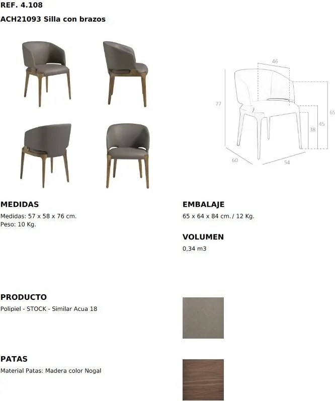 Scaun modern design italian Oretha