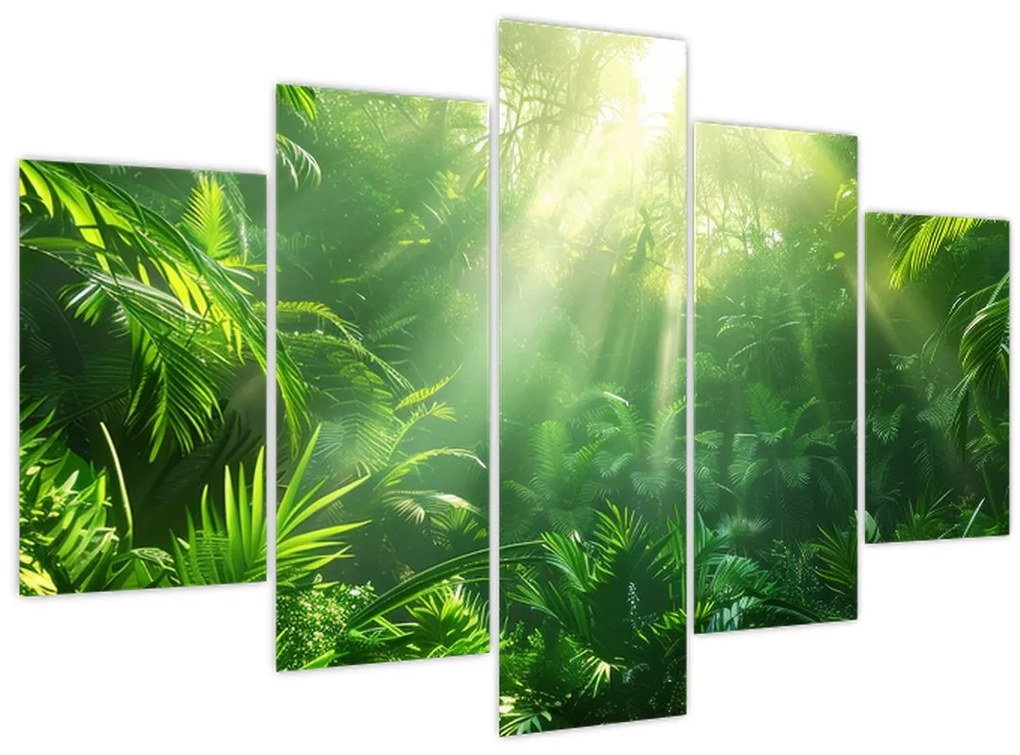 Tablou - Pădurea tropicală (150x105 cm)