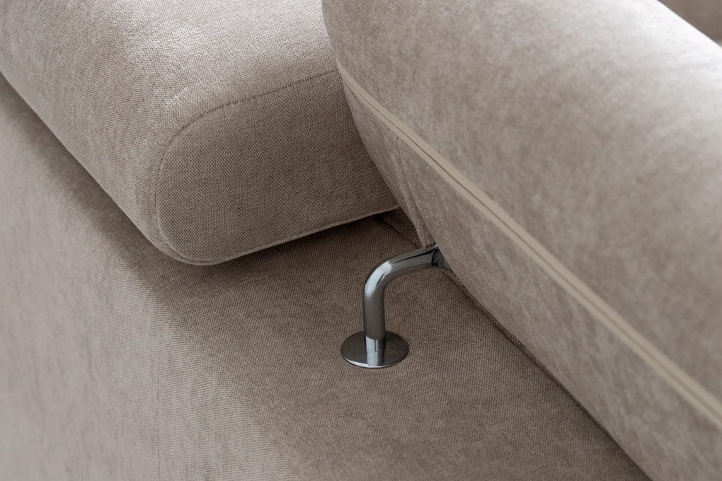 Colțar cu funcție de dormit Vario universal - bej șenil Wind 11