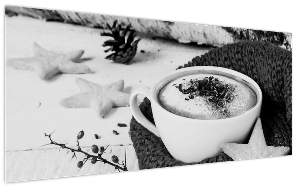 Tablou - Cappuccino de iarnă (120x50 cm)