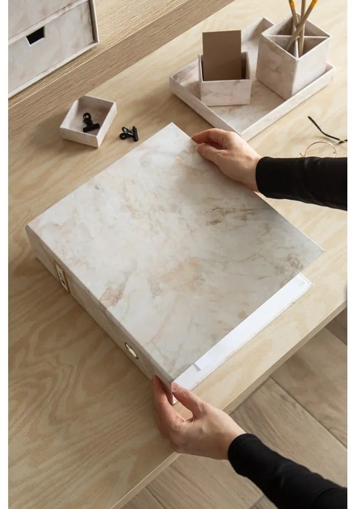 Organizator pentru documente din carton Archie Paper Laminate – Bigso