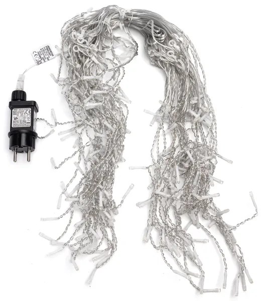 Aigostar - Ghirlandă LED de exterior pentru Crăciun 200xLED/3,6W/230V/8 funcții 10x0,4m IP44 alb cald