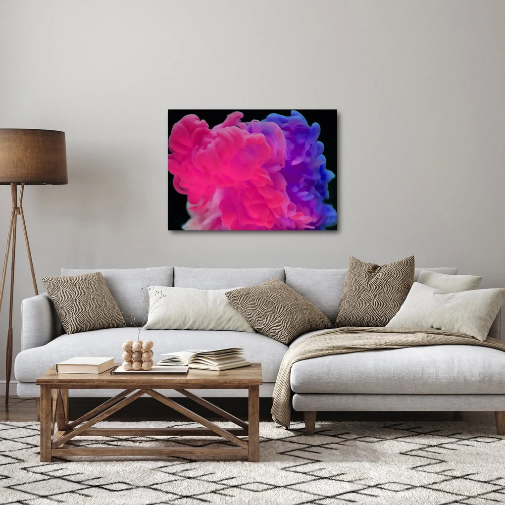 Tablou cu fum colorat (70x50 cm)