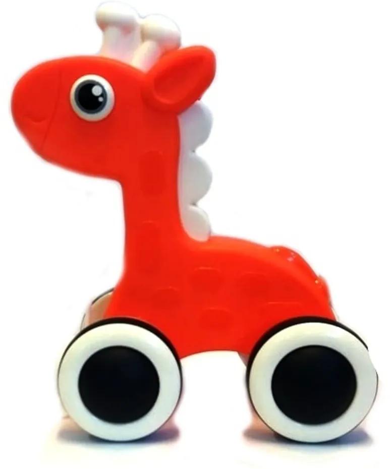 Tulimi Jucărie educativă, remorcare Girafă - portocale
