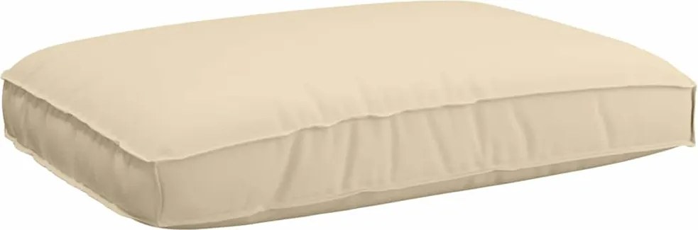 vidaXL Pernă Bej 120 x 80 x 12 cm Material Oxford