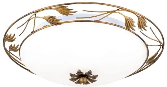 Plafonieră Orion DL 7-509/50 FLEUR 3xE27/60W/230V d. 50 cm bronz