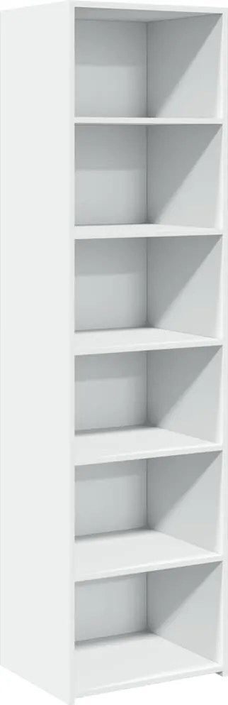 vidaXL Dulap înalt, alb, 50x41x185 cm, lemn prelucrat