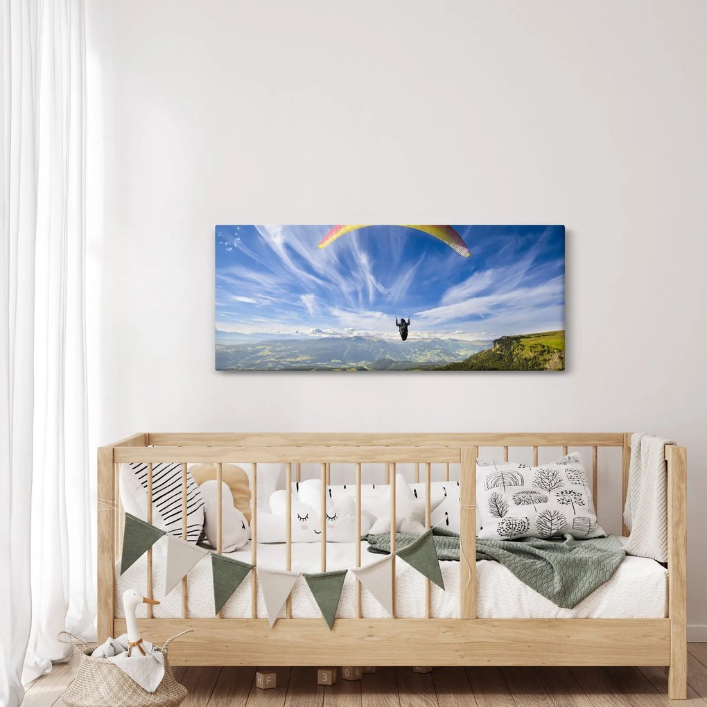 Tablou - Paragliding (120x50 cm)