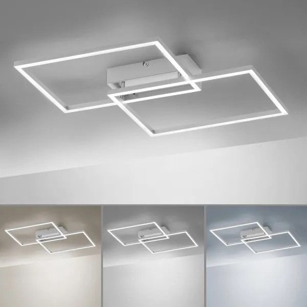 Lustră LED aplicată dimabilă IVEN 2xLED/15W/230V Leuchten Direkt 14018-55