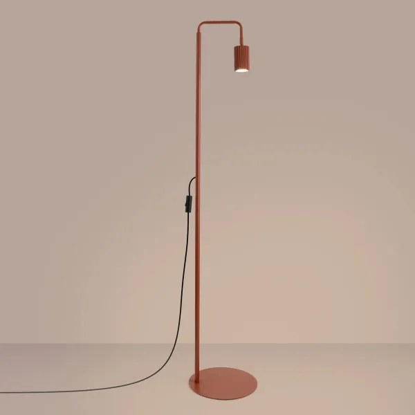 Sollux SL.2023 - Lampă de podea KARBON 1xGU10/10W/230V portocalie