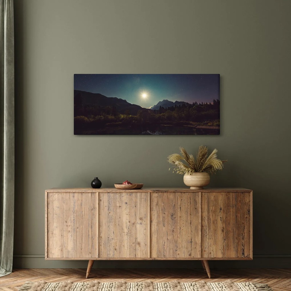 Tablou - cerul nocturn (120x50 cm)