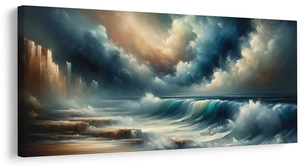 Tablou orizonturi marine dramatice