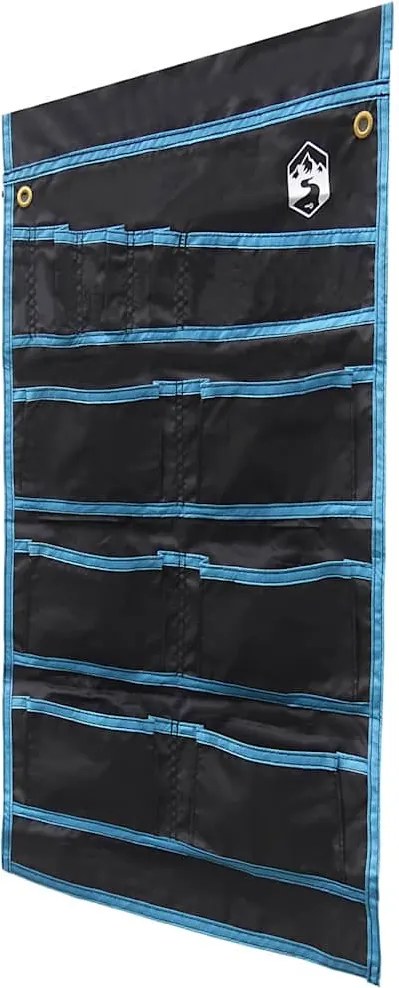 vidaXL Pungă de stocare Negru și Albastru 63,5 x 40 cm oxford