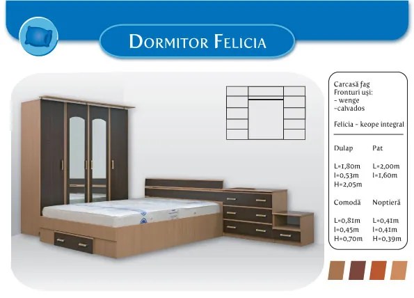 Dormitor Felicia