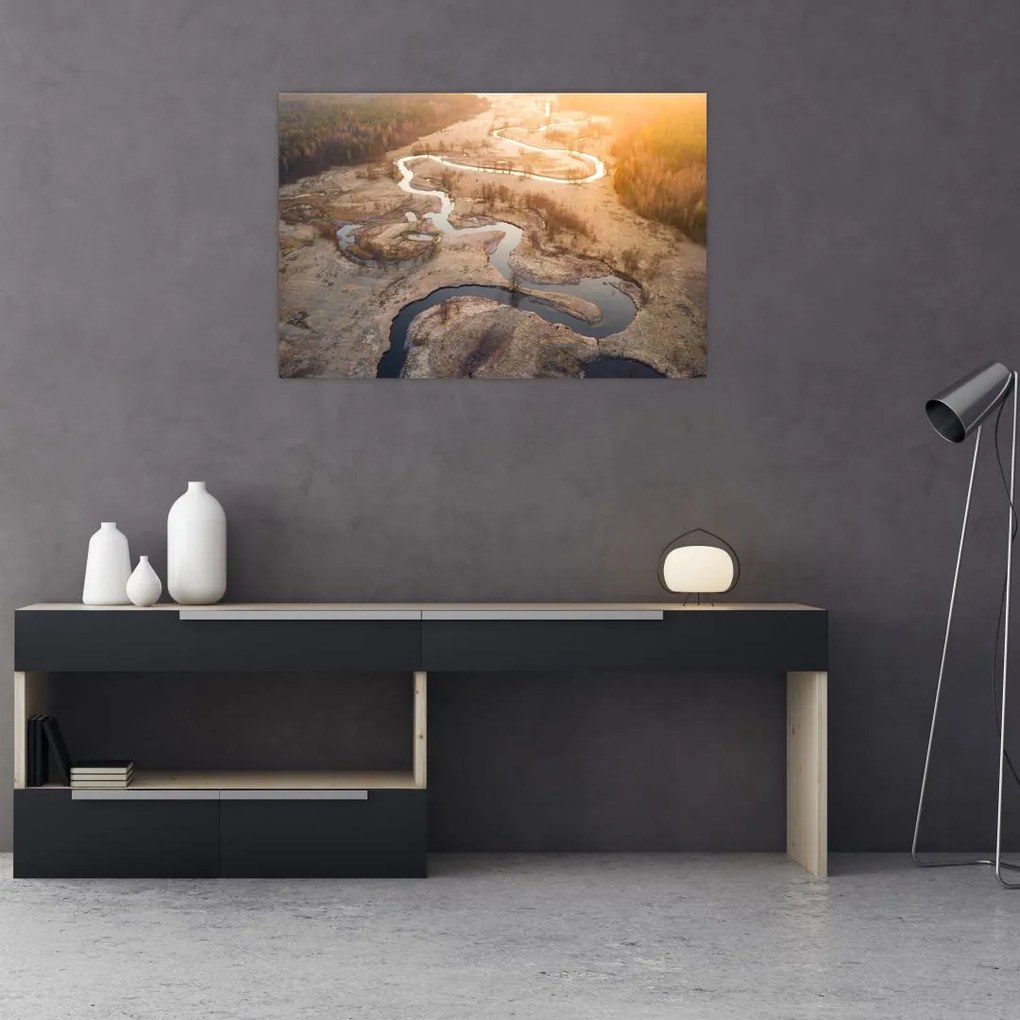 Tablou - Răsărit la Meander (90x60 cm)