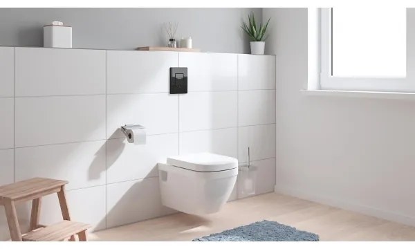 GROHE 38966KV0 - Placă de acționare EVEN 156 × 197 mm neagră