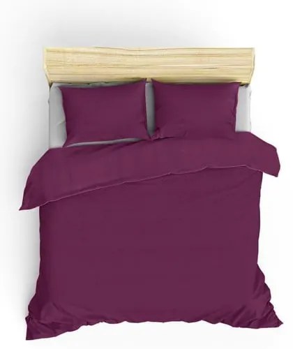 Lenjerie de pat violetă din bumbac ranforcé pentru pat de o persoană 140x200 cm – Mijolnir