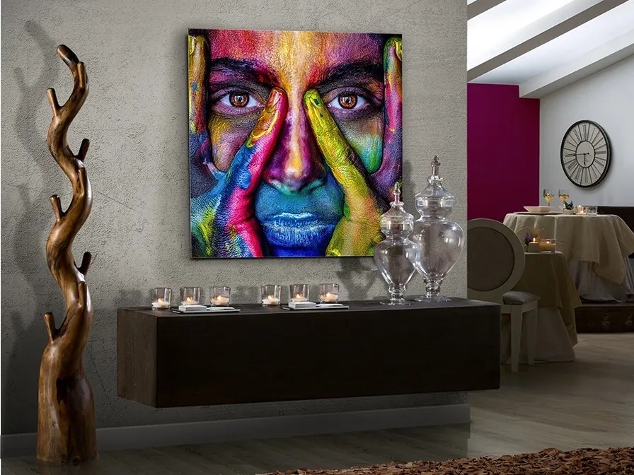 Tablou decorativ Vairo, 100x100cm SV-880138