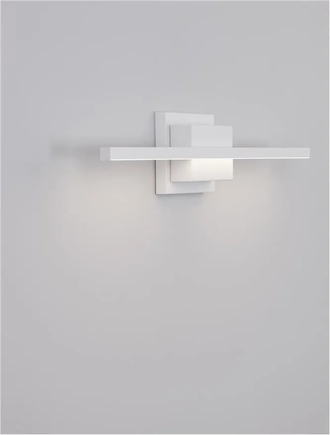 Aplica LED pentru oglinda / tablou AZURE alba L-60,5cm