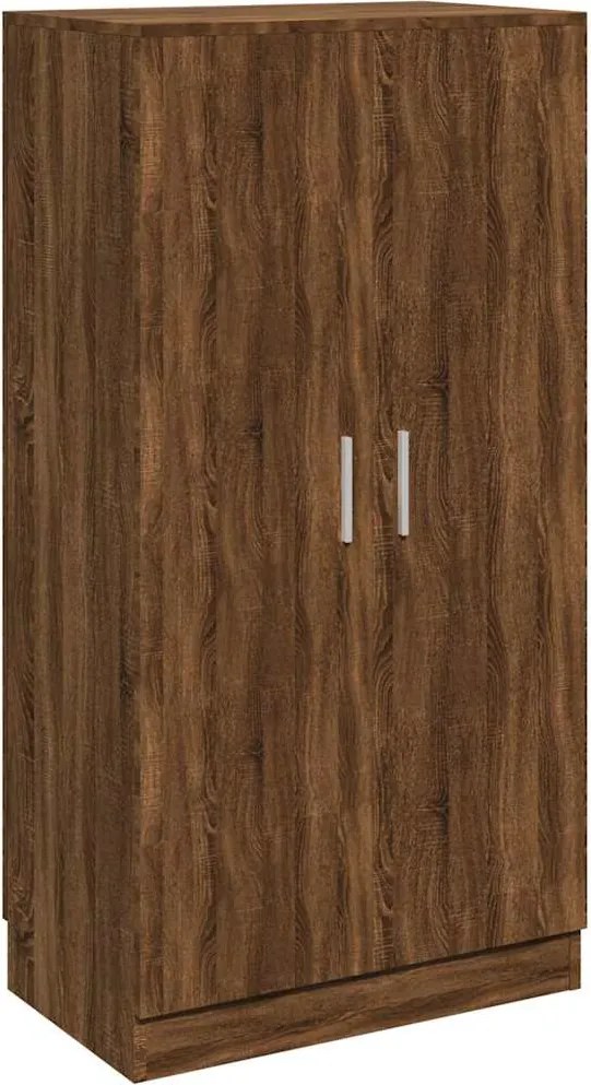 vidaXL Pantofar, stejar maro, 55x35x108 cm, lemn prelucrat