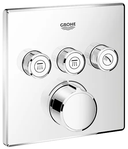 GROHE 29149000 - Placă de acoperire pentru baterie încastrată SMARTCONTROL 158 × 158 mm crom