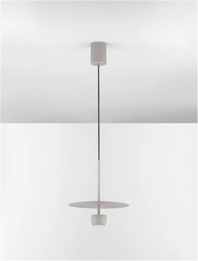 Pendul LED stil minimalist EDEM bej