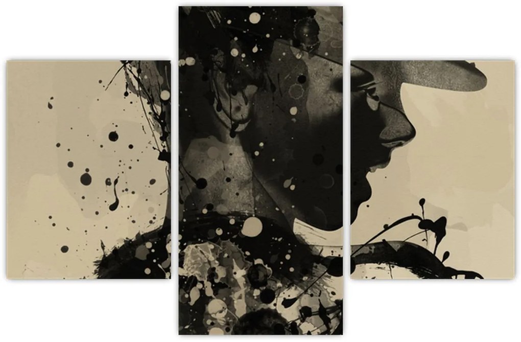 Tablou - Femeie de jazz (90x60 cm)