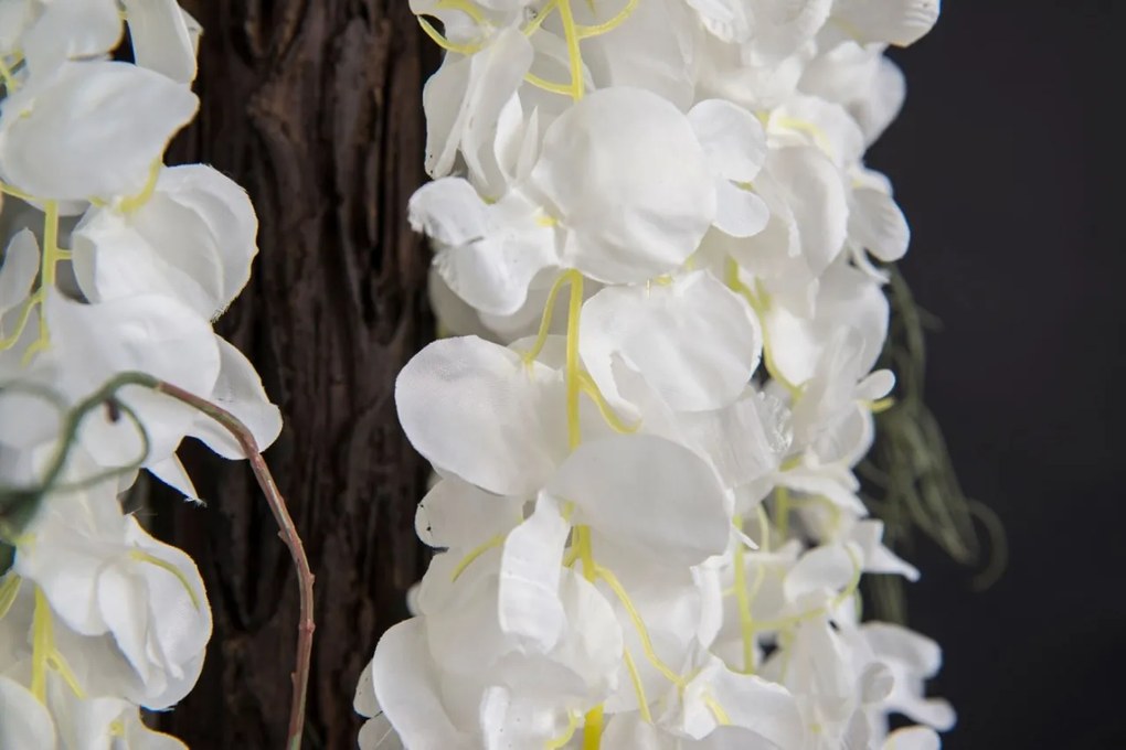 Aranjament floral mare ETERNITY BLACK WISTERIA, H-120cm