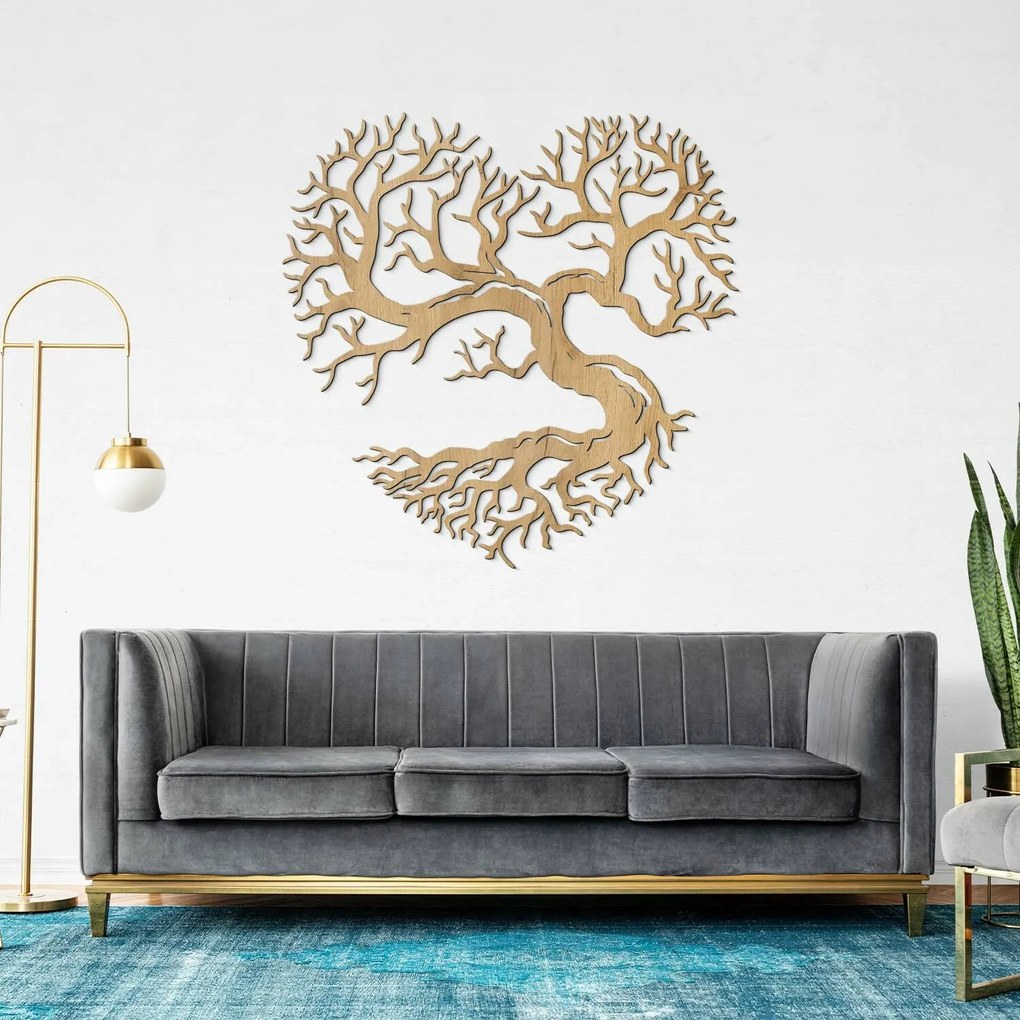 DUBLEZ | Decorațiune inimă pentru perete - Arborele vieții