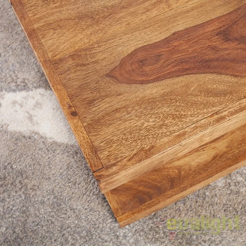 Masuta Living din lemn de trandafir Giant S 45cm Sheesham A-37459 VC