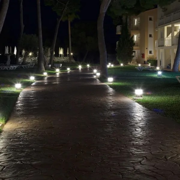 Lampă LED de exterior LED/10W/230V 25cm 6400K IP65 albă