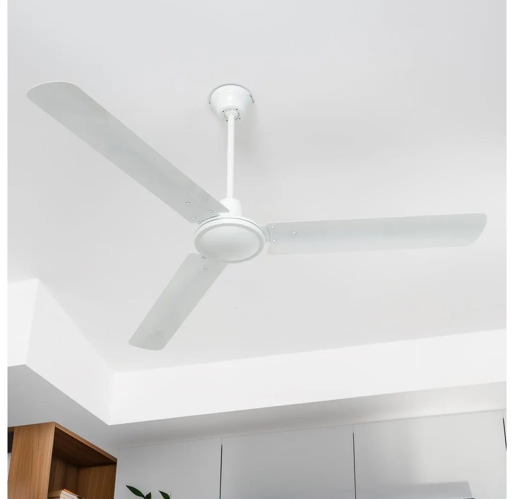 ZEVENTI - Ventilator de tavan TOFINO alb