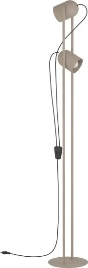 Eglo 44166 - Lampadar TILSTON, 2xE14/8W/230V, bej