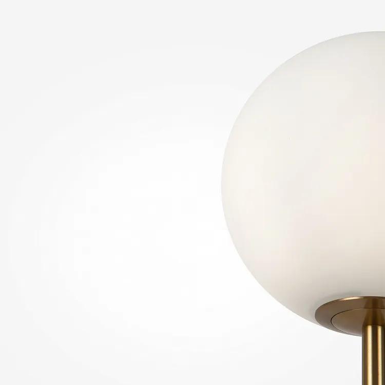 Lampadar modern alama liniar minimalist cu glob de sticla Maytoni Ring