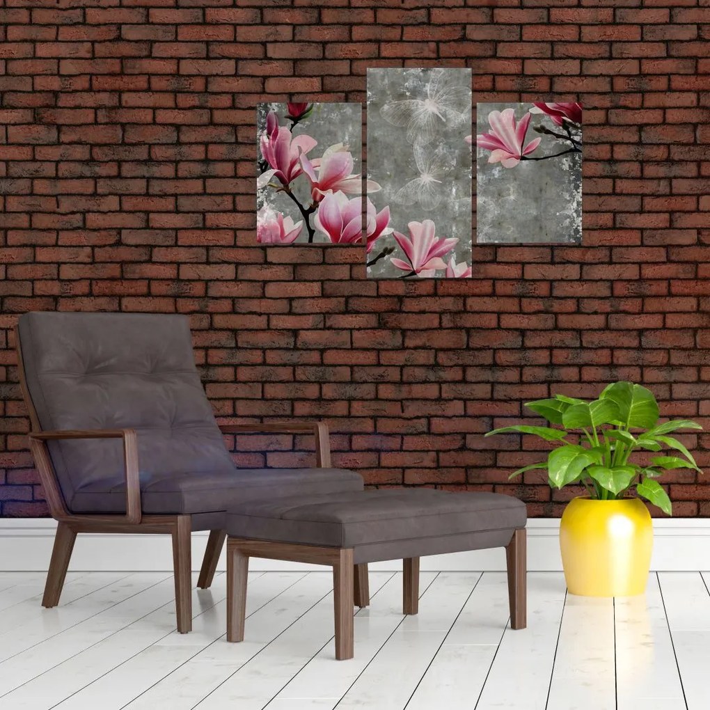 Tablou cu flori (90x60 cm)