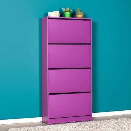Pantofar Adore XL, 4 compartimente, capacitate 24 perechi incaltaminte, 73 x 157 x 26 cm
