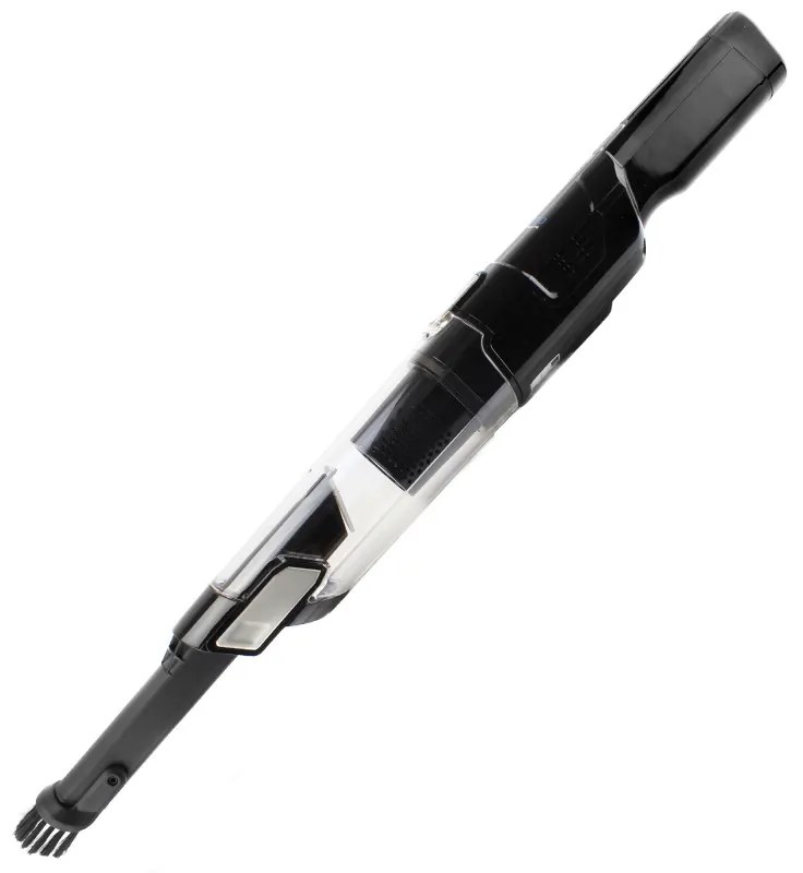 Aspirator portabil TurboTronic TT-LUX500, Li-Ion 2600 mAh, 90W, 12kPA, 150ml, Autonomie pana la 12 min, HEPA, 2 viteze, Negru