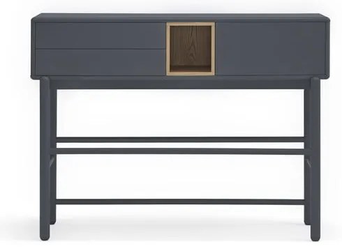 Masă consolă gri închis 35x120 cm Corvo - Teulat