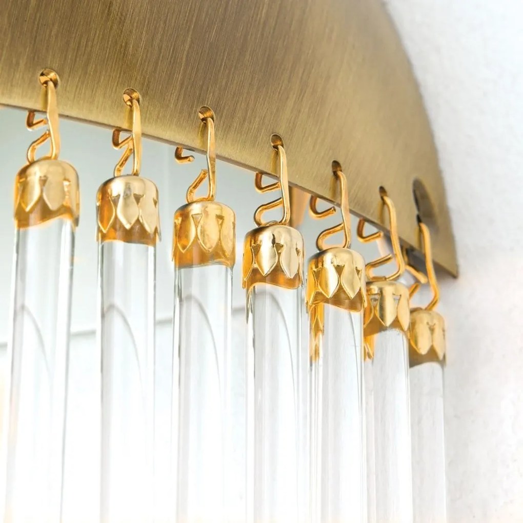 Aplica de perete Art Nouveau STABCHENSERIE, patina