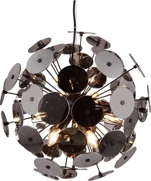 Lustră negru-mat Discalgo – Trio