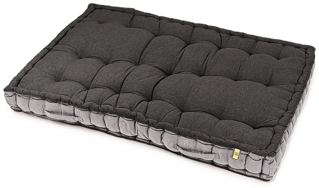 Scaun Relax pentru paleți/pentru utilizare înexterior, gri închis, 80 x 120 cm