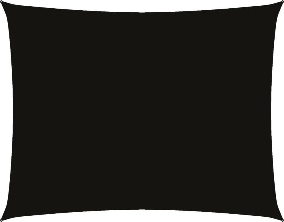 vidaXL Parasolar, negru, 2x3,5 m, țesătură oxford, dreptunghiular