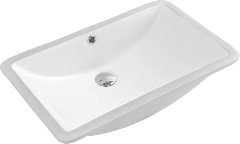 Mexen Venus chiuvetă sub blat 60 x 37 cm, albă - 25416000