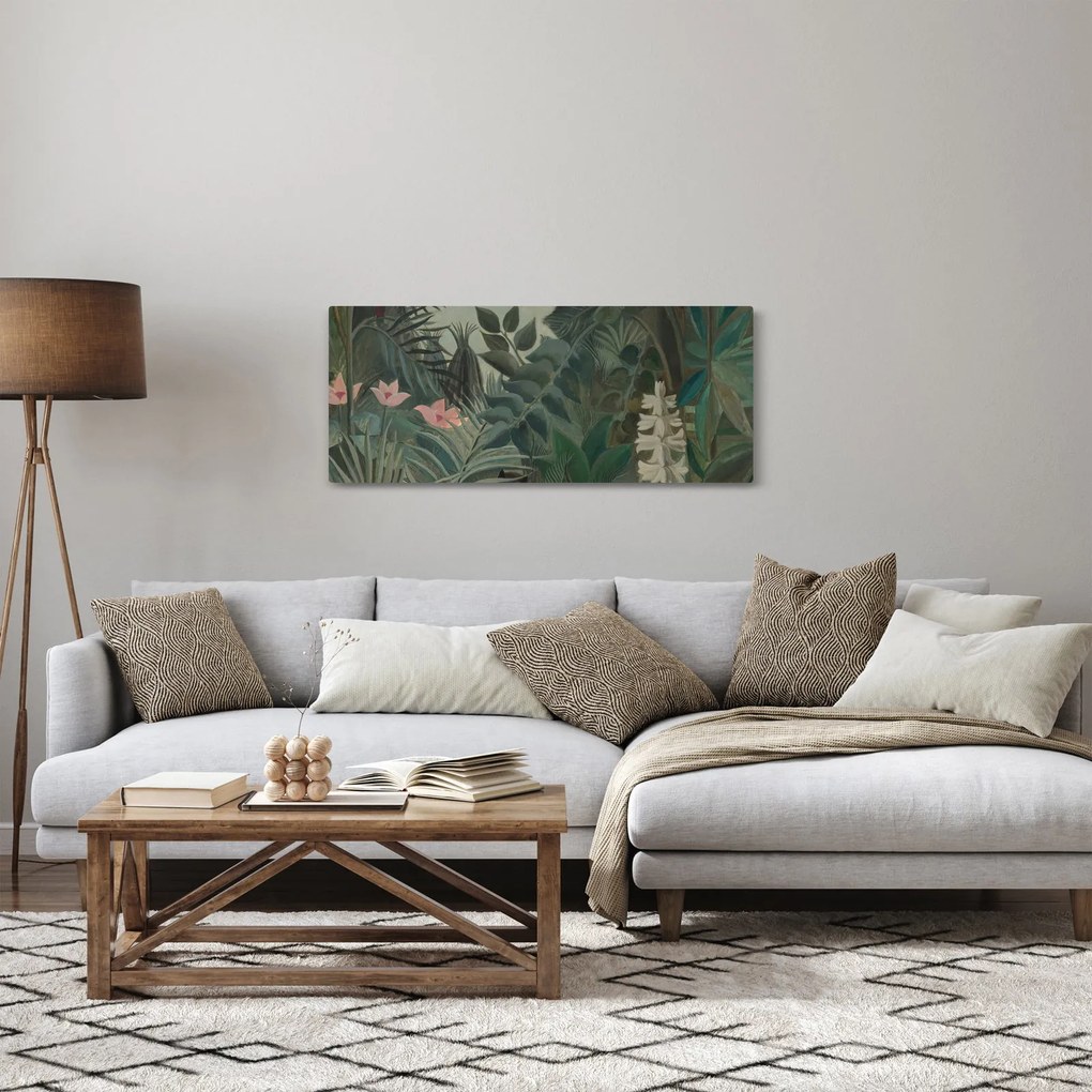 Tablou - Henri Rousseau, The Equatorial Jungle, reproducere (120x50 cm)
