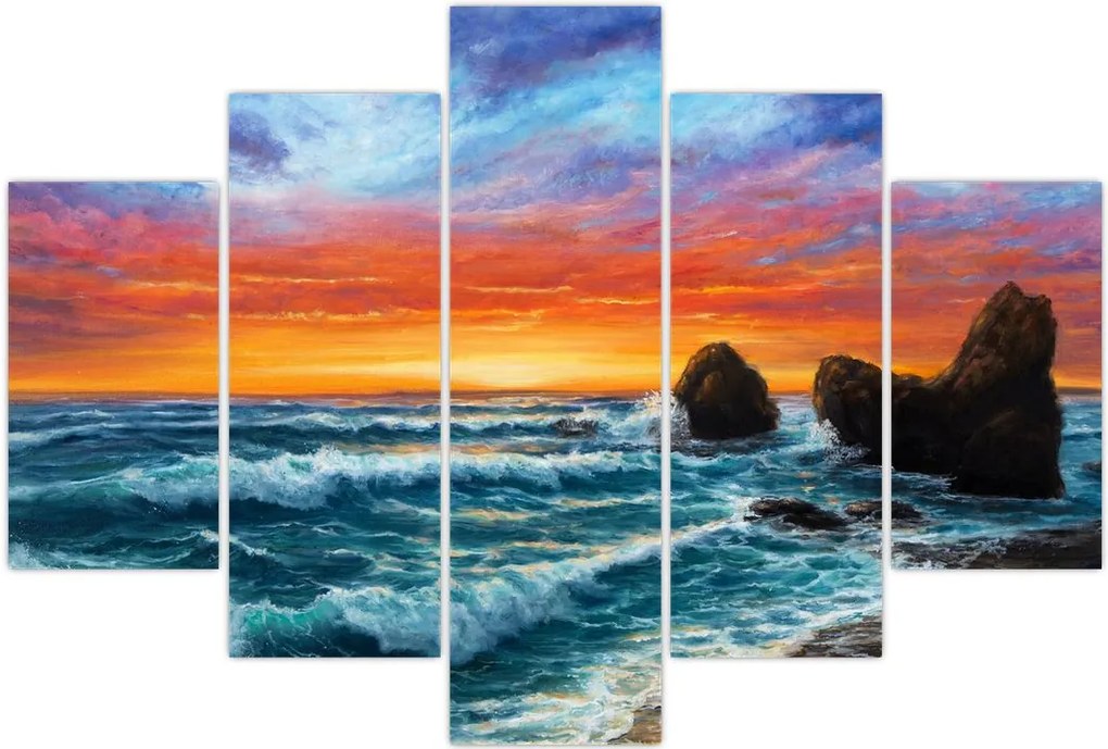 Tablou - Apus de soare (150x105 cm)