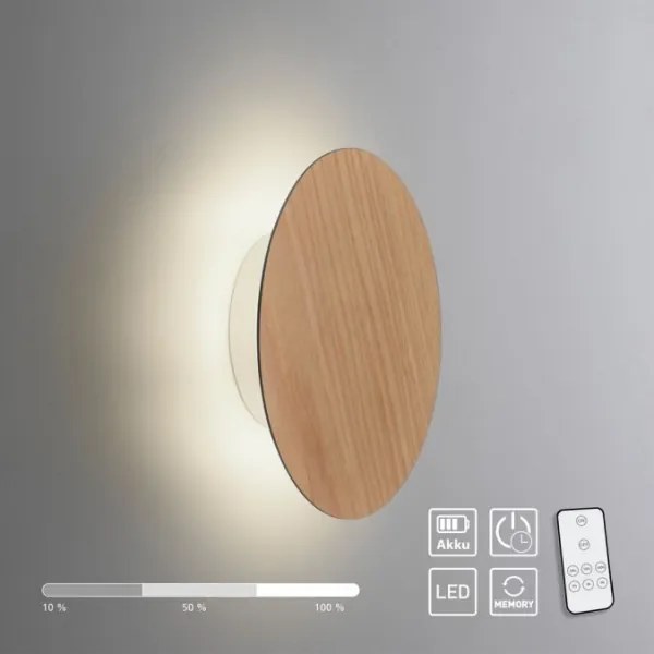 Paul Neuhaus 8152-79 - Lampă LED de perete PUNTUA LED/1W/3,7V cu telecomandă