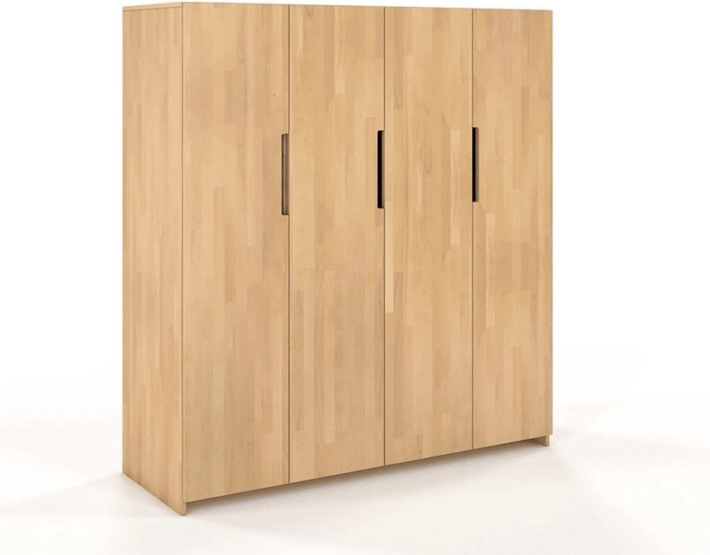 Dulap lemn masiv TerraCraft Fag, 170 × 60 × 180 cm