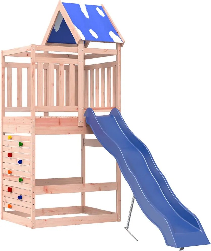 vidaXL Set de joacă pentru exterior, lemn masiv de douglas